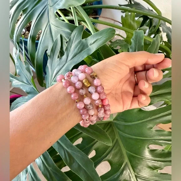 Agate & Hematite bracelet (one) - Picture 3 of 7